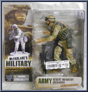 Army Desert Infantry Grenadier from McFarlane's Military - Series 2 - 2nd Tour of Duty manufactured by McFarlane [Front]