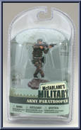 Army Paratrooper from McFarlane's Military - 3" Scale - Series 1 manufactured by McFarlane [Front]
