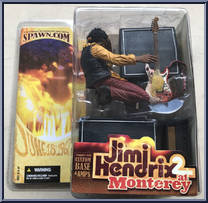 Jimi Hendrix (at Monterey) from McFarlane's Music - Basic Series manufactured by McFarlane [Front]