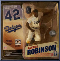 Jackie Robinson from McFarlane's Sports Picks - Cooperstown - Series 3 manufactured by McFarlane [Front]