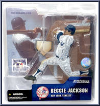 Reggie Jackson (Yankees) from McFarlane's Sports Picks - Cooperstown - Series 1 manufactured by McFarlane [Front]