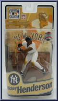 Rickey Henderson (New York Yankees) from McFarlane's Sports Picks - Cooperstown - Series 8 manufactured by McFarlane [Front]