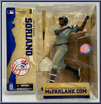 Alfonso Soriano (Gray Jersey) from McFarlane's Sports Picks - MLB - Series  8 manufactured by McFarlane [Front]
