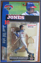 Chipper Jones (Gray Jersey) from McFarlane's Sports Picks - MLB - Big League Challenge - 2000 manufactured by McFarlane [Front]