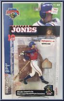 Chipper Jones (Red Jersey) from McFarlane's Sports Picks - MLB - Big League Challenge - 2000 manufactured by McFarlane [Front]