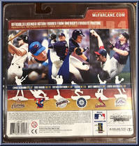 Ichiro (Black Jersey) from McFarlane's Sports Picks - MLB - Series  4 manufactured by McFarlane [Back]
