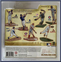 Kazuhisa Ishii (Gray Jersey) from McFarlane's Sports Picks - MLB - Series  6 manufactured by McFarlane [Back]