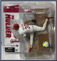Mark Mulder (White Uniform) from McFarlane's Sports Picks - MLB - Series 14 manufactured by McFarlane [Front]