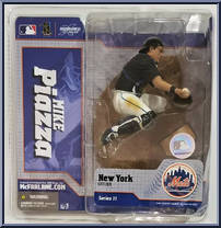 Mike Piazza (Black Jersey) from McFarlane's Sports Picks - MLB - Series 11 manufactured by McFarlane [Front]