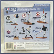 Robinson Cano (Gray Uniform) from McFarlane's Sports Picks - MLB - Series 17 manufactured by McFarlane [Back]