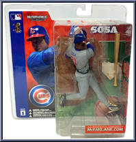 Sammy Sosa (Gray Jersey) from McFarlane's Sports Picks - MLB - Series  1 manufactured by McFarlane [Front]