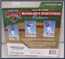 Shawn Green from McFarlane's Sports Picks - MLB - Big League Challenge - 2002 manufactured by McFarlane [Back]