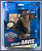 Anthony Davis (Blue Uniform) from McFarlane's Sports Picks - NBA - Series 24 manufactured by McFarlane [Front]