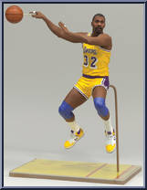 Earvin "Magic" Johnson from McFarlane's Sports Picks - NBA - NBA Legends - Series 2 manufactured by McFarlane [Loose]