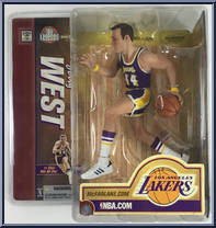 Jerry West from McFarlane's Sports Picks - NBA - NBA Legends - Series 2 manufactured by McFarlane [Front]
