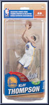 Klay Thompson (White Uniform) from McFarlane's Sports Picks - NBA - Series 27 manufactured by McFarlane [Front]