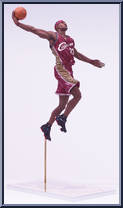 Lebron James from McFarlane's Sports Picks - NBA - Series  7 manufactured by McFarlane [Loose]