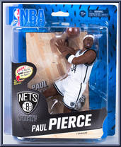 Paul Pierce (White Uniform) from McFarlane's Sports Picks - NBA - Series 24 manufactured by McFarlane [Front]