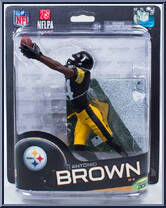 Antonio Brown from McFarlane's Sports Picks - NFL - Series 32 manufactured by McFarlane [Front]
