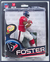 Arian Foster (Red Jersey) from McFarlane's Sports Picks - NFL - Series 32 manufactured by McFarlane [Front]
