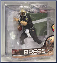 Drew Brees (Black Uniform) from McFarlane's Sports Picks - NFL - Series 28 manufactured by McFarlane [Front]