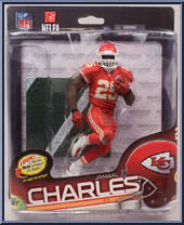 Jamaal Charles from McFarlane's Sports Picks - NFL - Series 34 manufactured by McFarlane [Front]