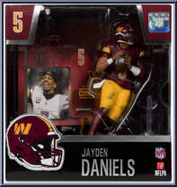 Jayden Daniels (Washington Commanders) from McFarlane's Sports Picks - NFL - Legacy Series manufactured by McFarlane [Front]