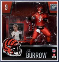 Joe Burrow (Cincinnati Bengals) from McFarlane's Sports Picks - NFL - Legacy Series manufactured by McFarlane [Front]
