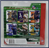 Mark Brunell (Blue Jersey / Helmet / Clean) from McFarlane's Sports Picks - NFL - Series  2 manufactured by McFarlane [Back]