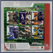 Marvin Harrison (White Jersey) from McFarlane's Sports Picks - NFL - Series  2 manufactured by McFarlane [Back]