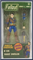 Vault Dweller from Mega Merge - Series 2 manufactured by Just Toys [Front]