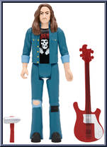 Cliff Burton (Cliff 'Em All) from Metallica - ReAction Figures manufactured by Super7 [Loose]