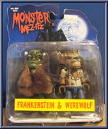 Frankenstein / Werewolf from Mez-Itz - Monsters manufactured by Mezco [Front]