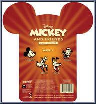 Pluto from Mickey and Friends - ReAction Figures manufactured by Super7 [Back]