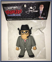 Jim Ross from Micro Brawlers - Basic Series manufactured by ProWrestlingTees [Front]