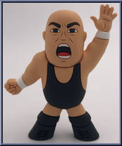 King Kong Bundy from Micro Brawlers - Basic Series manufactured by ProWrestlingTees [Loose]