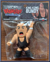 King Kong Bundy from Micro Brawlers - Basic Series manufactured by ProWrestlingTees [Front]