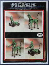 Pegasus from Micronauts - Italy Exclusives manufactured by Mego [Back]