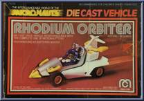 Rhodium Orbiter from Micronauts - Series 2 manufactured by Mego [Front]