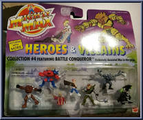 Collection #4 Featuring Battle Conqueror Action Figure