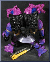 Double Demon from Mighty Max - Battle Max Challenges manufactured by Blue Bird [Loose]