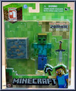 Zombie from Minecraft - Series 1 manufactured by Jazwares [Front]