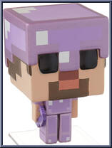 Steve In Enchanted Armor Action Figure