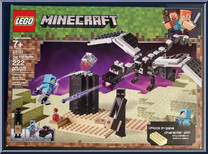 End Battle from Minecraft - Basic Series manufactured by Lego [Front]