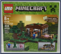 First Night from Minecraft - Basic Series manufactured by Lego [Front]