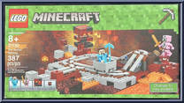 Nether Railway from Minecraft - Basic Series manufactured by Lego [Front]