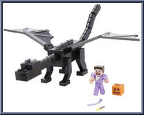 Ultimate Ender Dragon / Steve (Purple) Action Figure