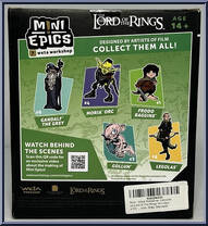 Aragorn from Mini Epics - Lord of the Rings manufactured by Weta Workshop [Back]