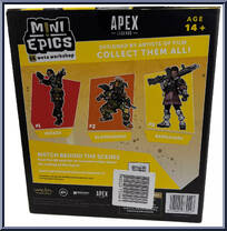 Bangalore from Mini Epics - Apex Legends manufactured by Weta Workshop [Back]