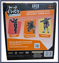 Bloodhound from Mini Epics - Apex Legends manufactured by Weta Workshop [Back]